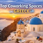 Top Coworking Spaces in Athens, Thessaloniki, and Santorini